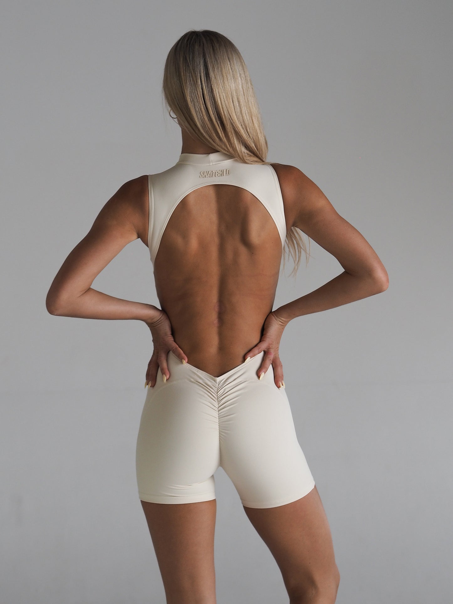Body Language Jumpsuit- Whipped Cream