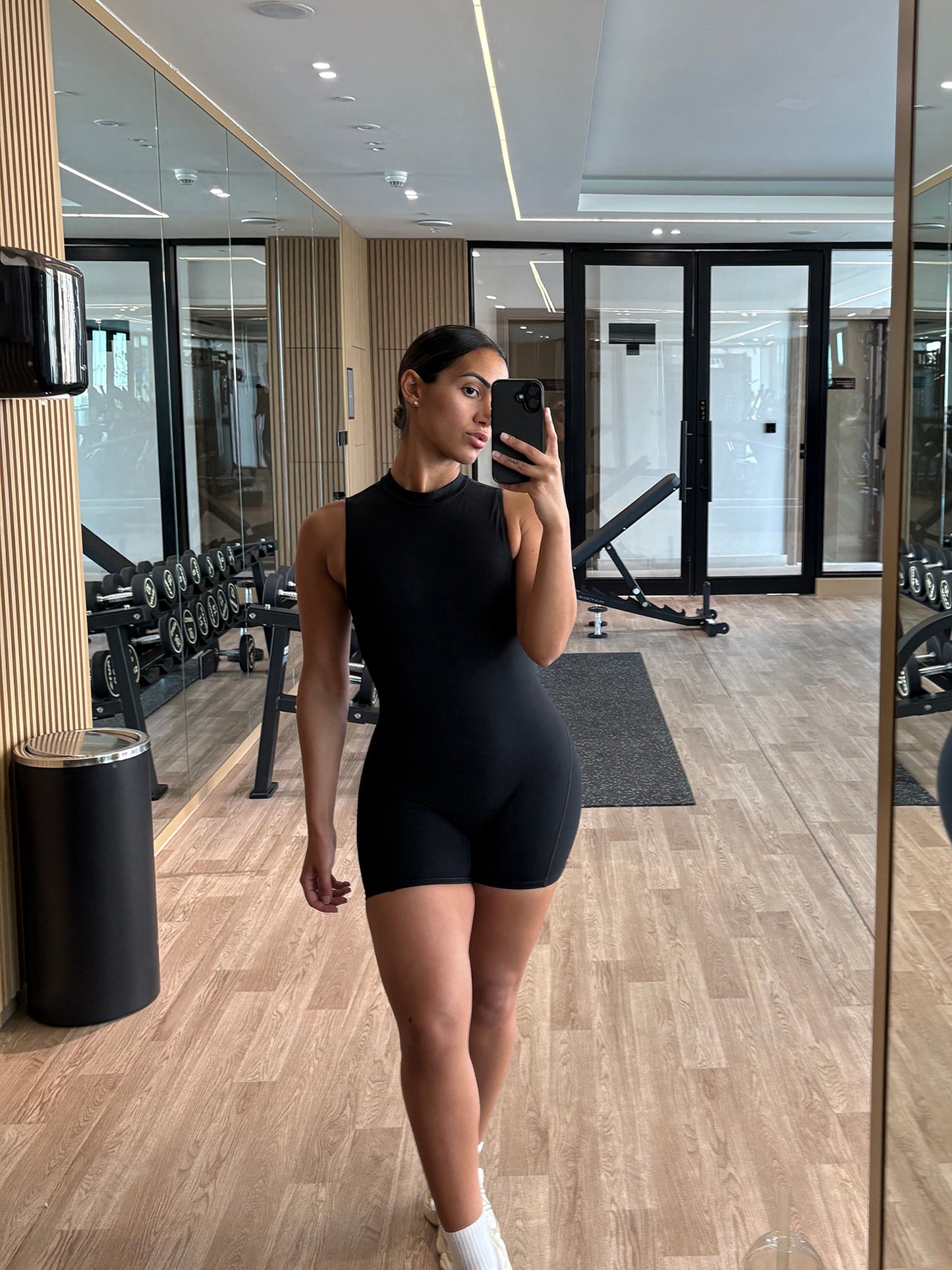 Body Language Jumpsuit- Black