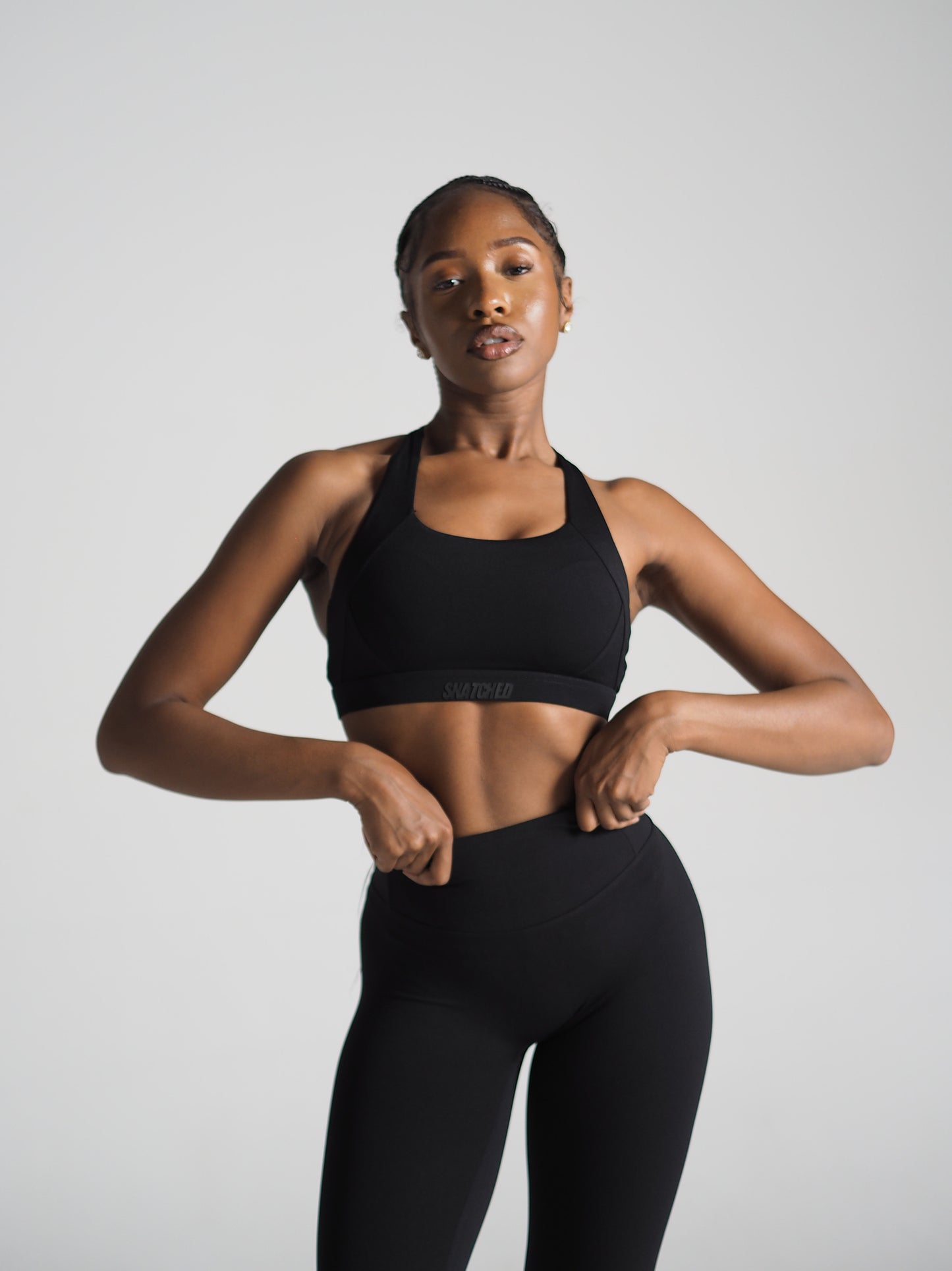 Lune Leggings- Charcoal Black