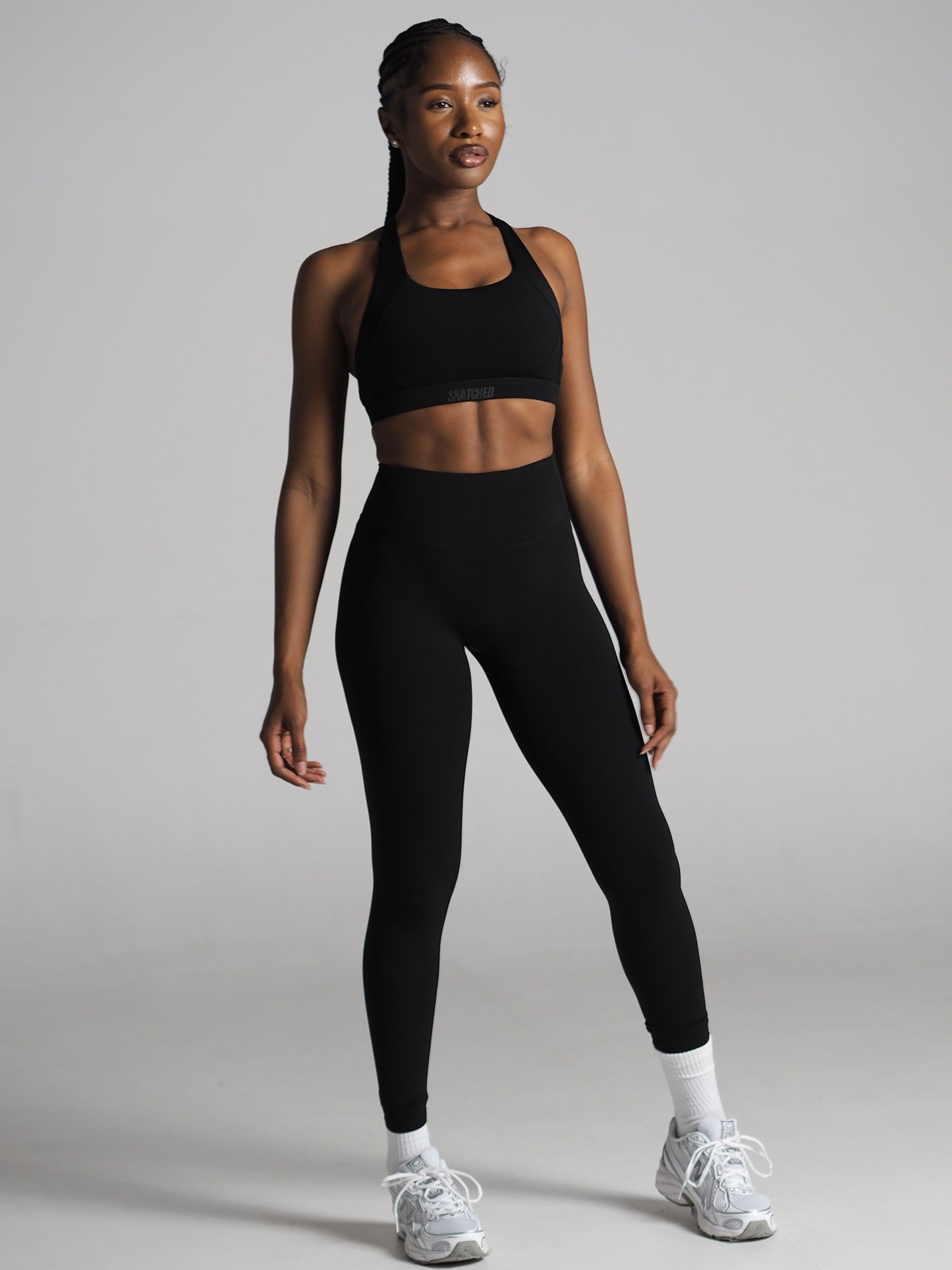 Lune Leggings- Charcoal Black