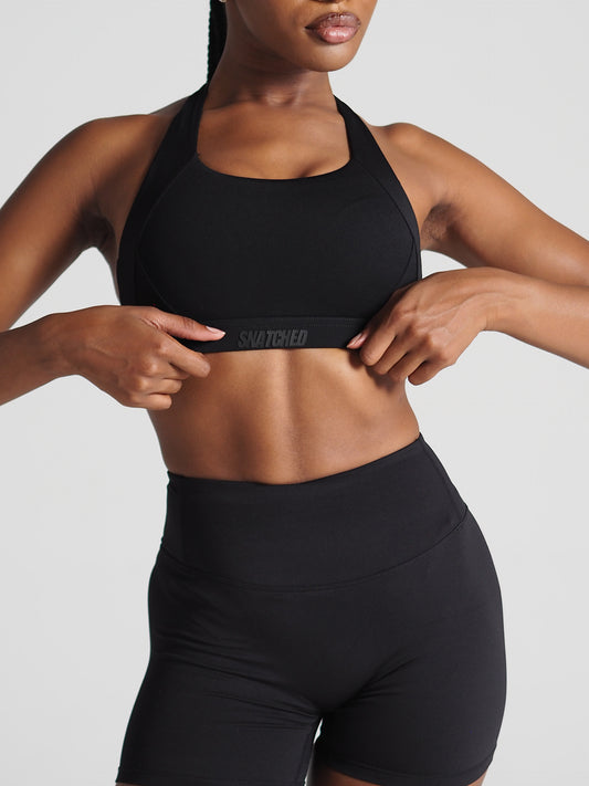 Lune Bra- Charcoal Black