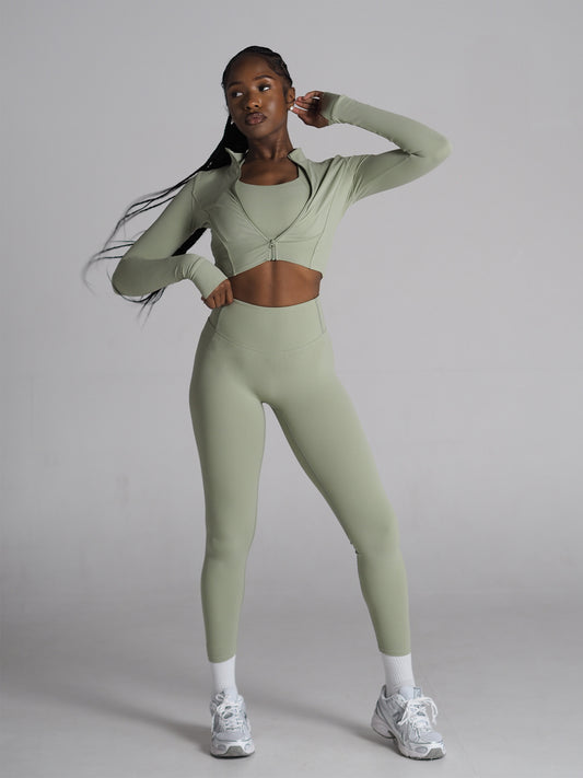 Lune Leggings- Pistachio Cream