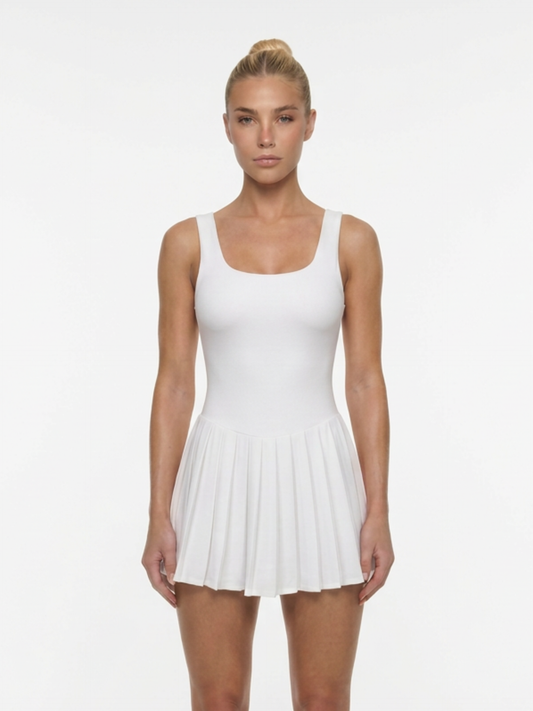 On Court Padel Dress- White