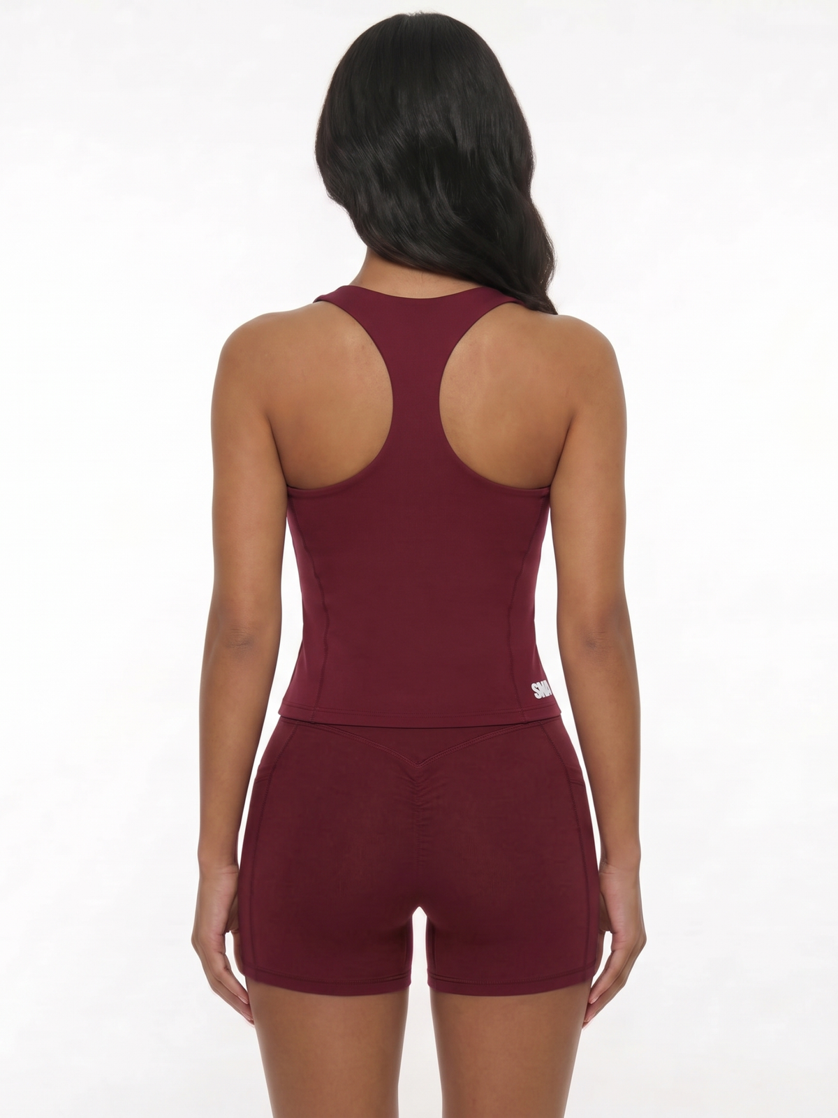 Siren Fitted Top- Cherry Red
